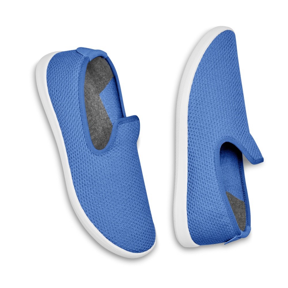 Allbirds Women\'s Tree Loungers - Slip-Ons Blue - KSP986532